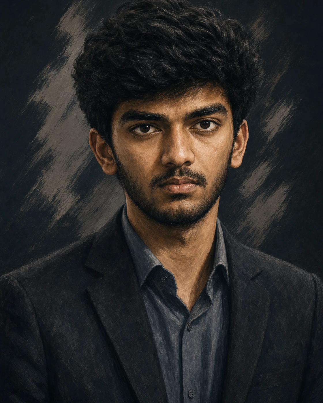 Ilustracja przedstawiająca: Gukesh Dommaraju