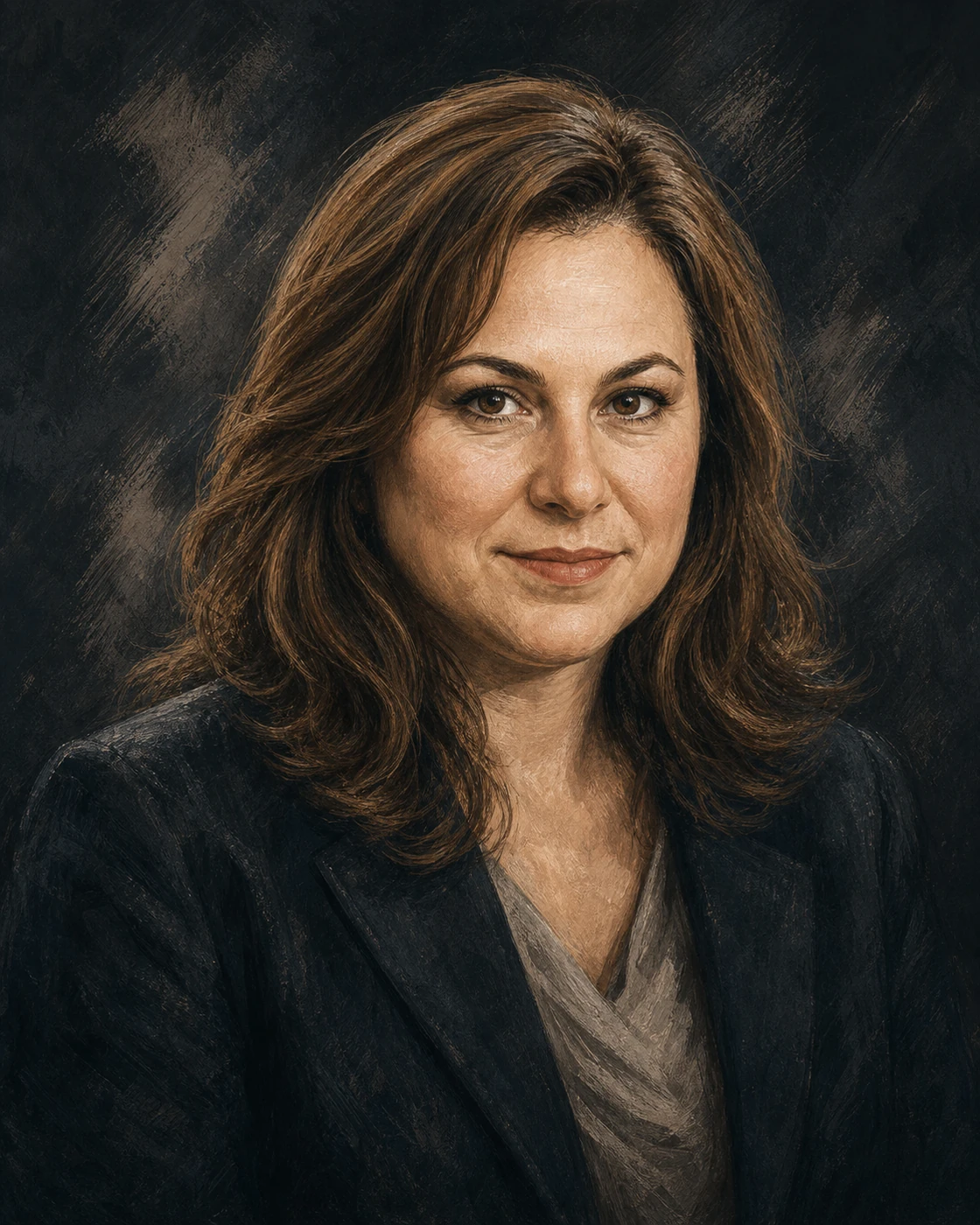 Ilustracja przedstawiająca: Judit Polgár