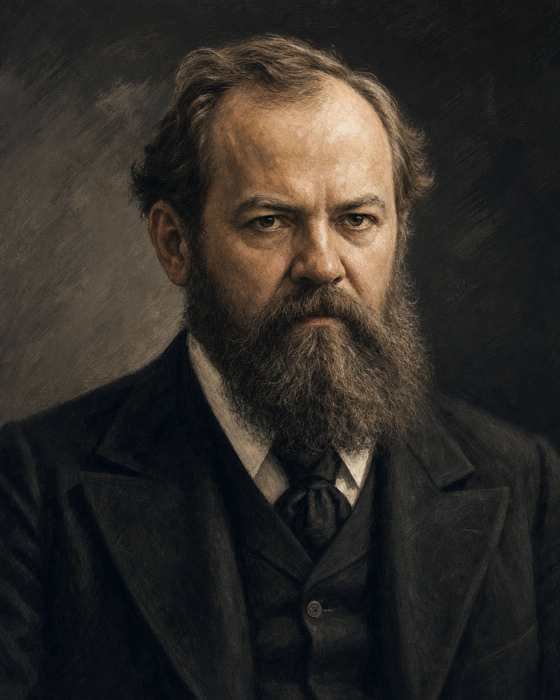 Ilustracja przedstawiająca: Wilhelm Steinitz